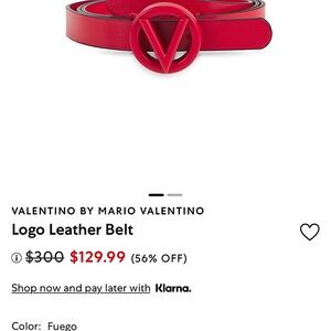 Valentino Black Logo Leather Belt
Made in Italy
Sold separately
Red sold out